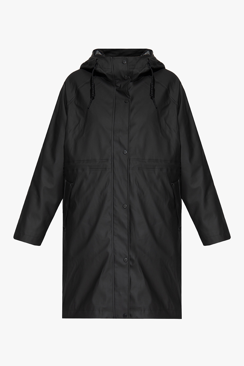 Hunter cropped rain outlet jacket